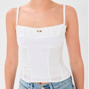 Reformation Emory linen top